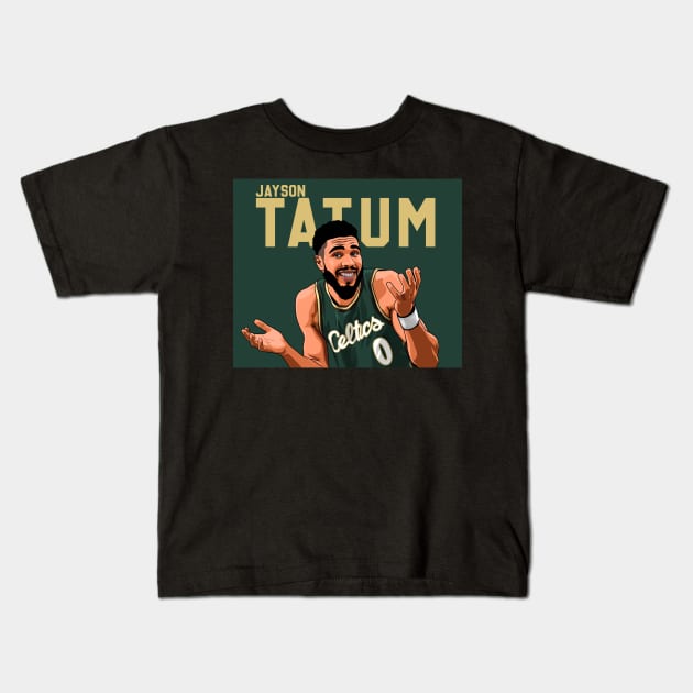 TATUM Kids T-Shirt by origin illustrations